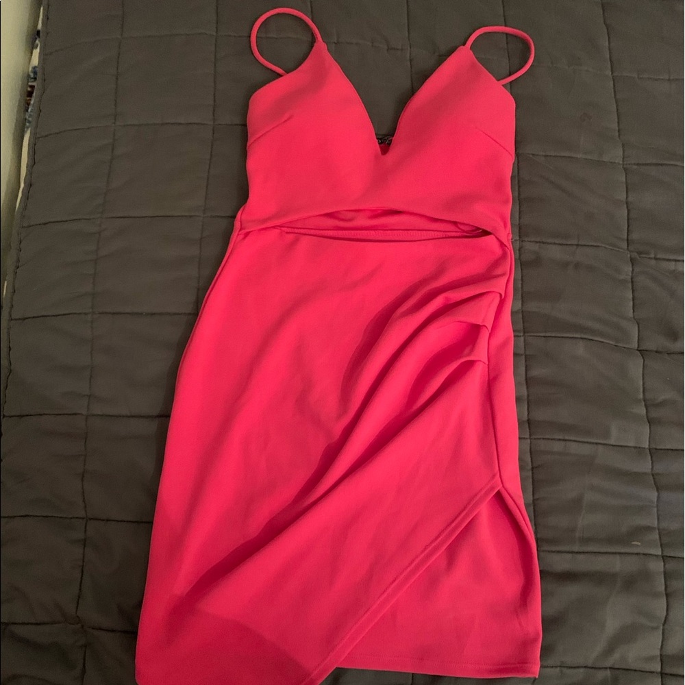 New with tags hot pink mini dress